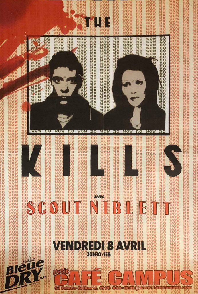 THE KILLS SCOUT NIBLETT