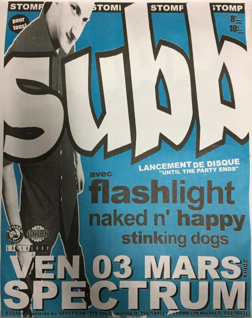 SUBB FLASHLIGHT NAKED AND HAPPY STINKING DOGS