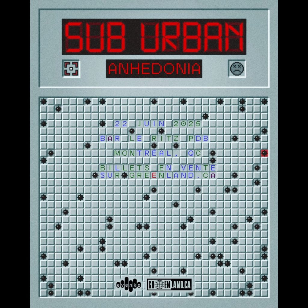 SUB URBAN ANHEDONIA