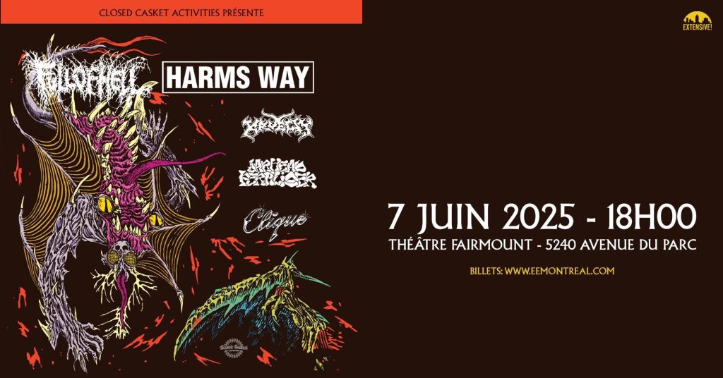 FULL OF HELL HARM’S WAY KRUELTY JARHEAD FERTILIZER CLIQUE