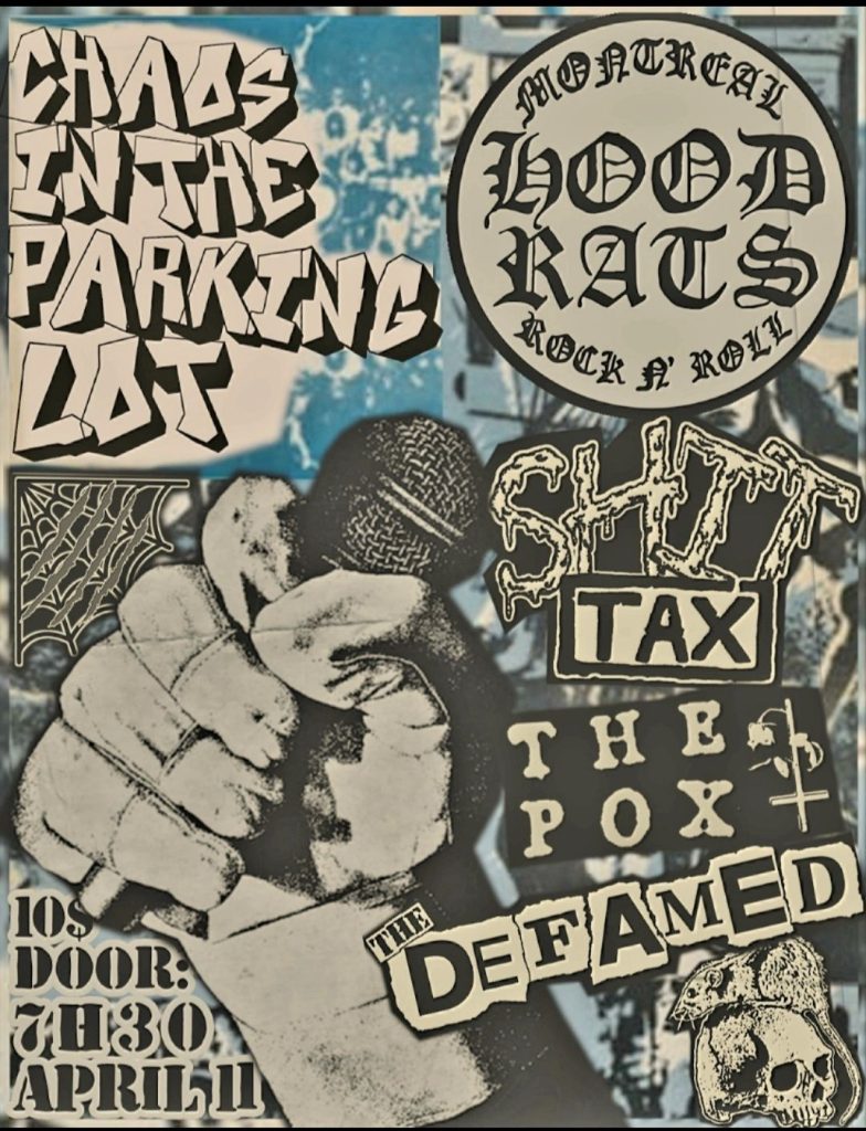 HOOD RATS SHIT TAX THE POX THE DEFAMED