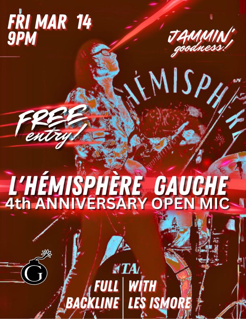 4e ANNIVERSAIRE OPEN MIC