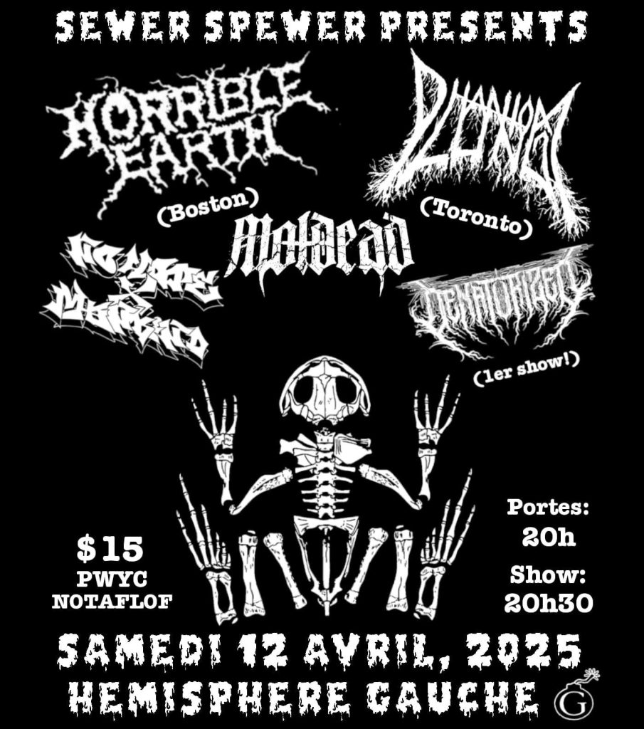 HORRIBLE EARTH PHANTOM LUNG MOLDEAD NO HOPE X MANKIND DENATURIZED