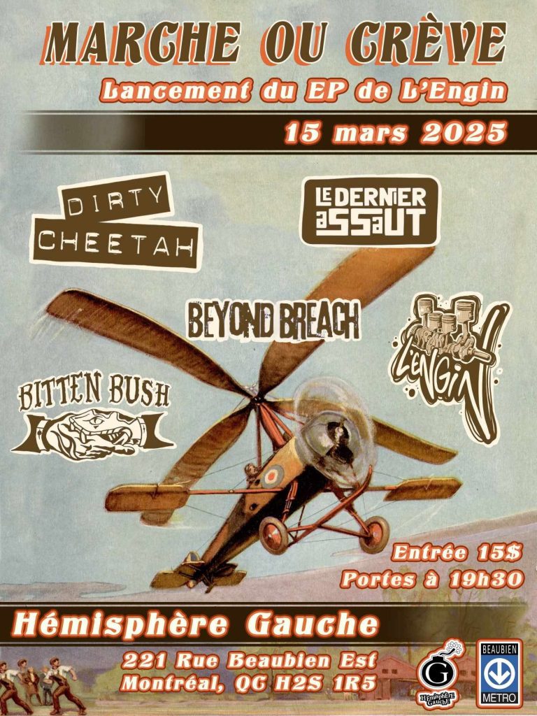 DIRTY CHEETAH LE DERNIER ASSAULT BEYOND BREACH BITTEN BUSH L’ENGIN