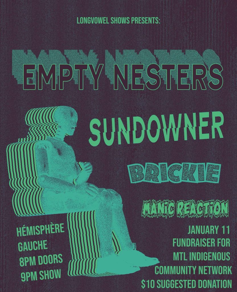 EMPTY NESTERS SUNDOWNER BRICKIE MANIC REACTION