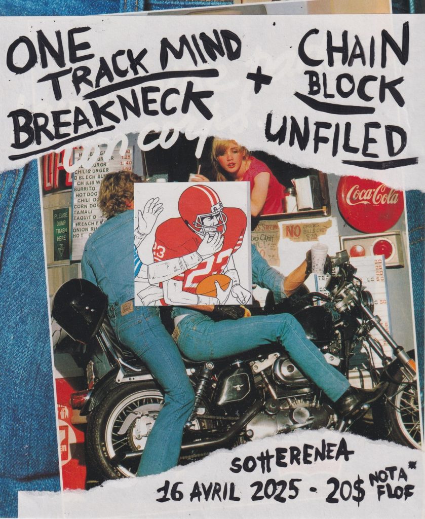 BREAKNECK ONE TRACK MIND CHAIN BLOCK UNFILED