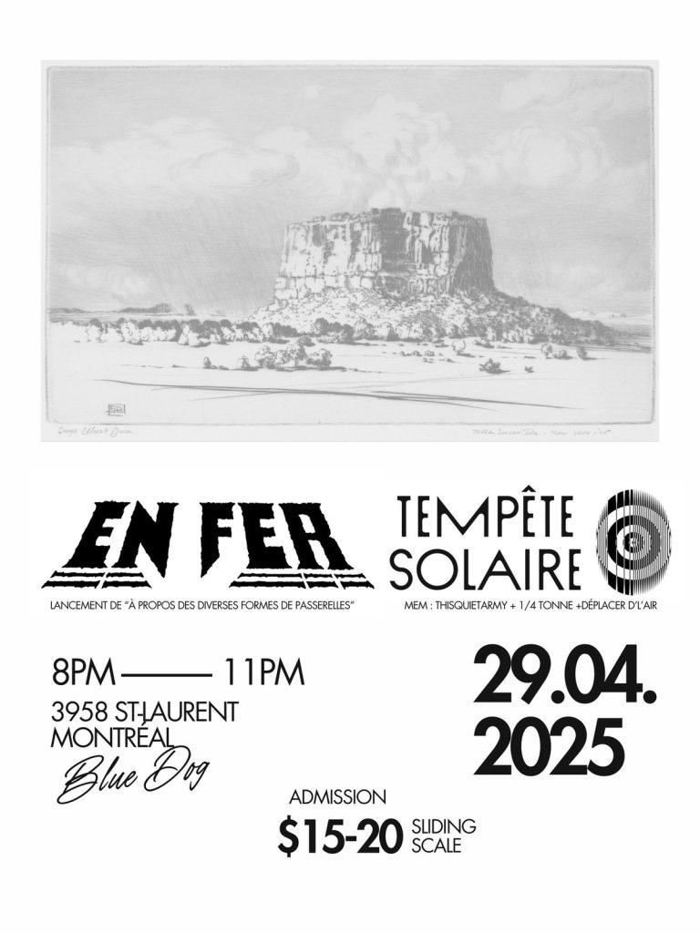 TEMPETE SOLAIRE EN FER