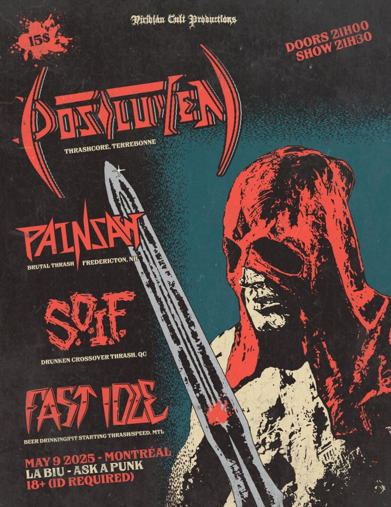 POSTLUVEN PAIN SAW SOIF FAST IDLE