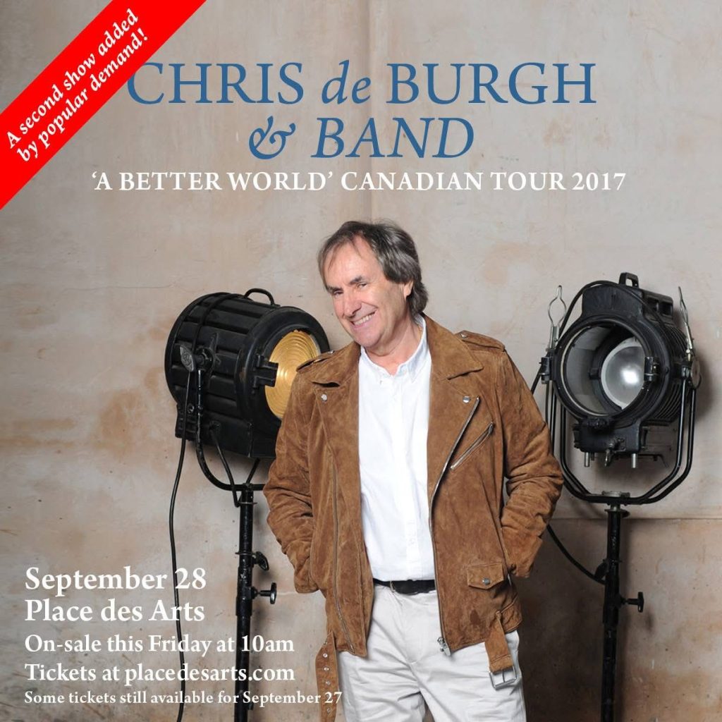 CHRIS DE BURGH