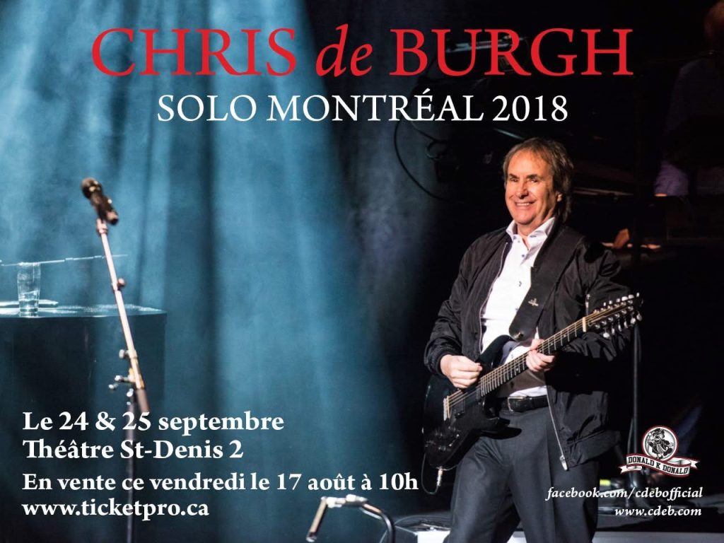 CHRIS DE BURGH