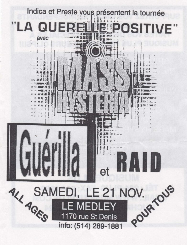 MASS HYSTERIA GUERILLA RAID