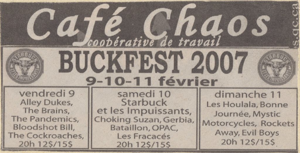 BUCKFEST 2007