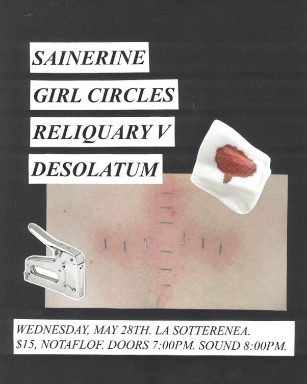 SAINERINE GIRL CIRCLES RELLIQUARY V DESOLATUM