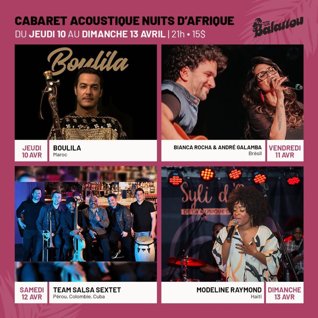 BOULILA BIANCA ROCHA ANDRE GALAMBA TEAM SALSA SEXTET MODELINE RAYMOND
