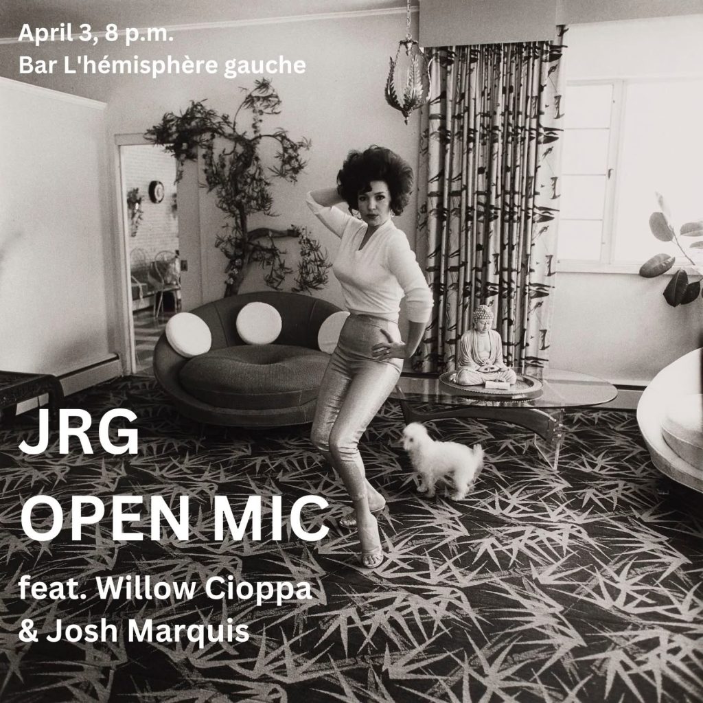 JRG OPEN MIC