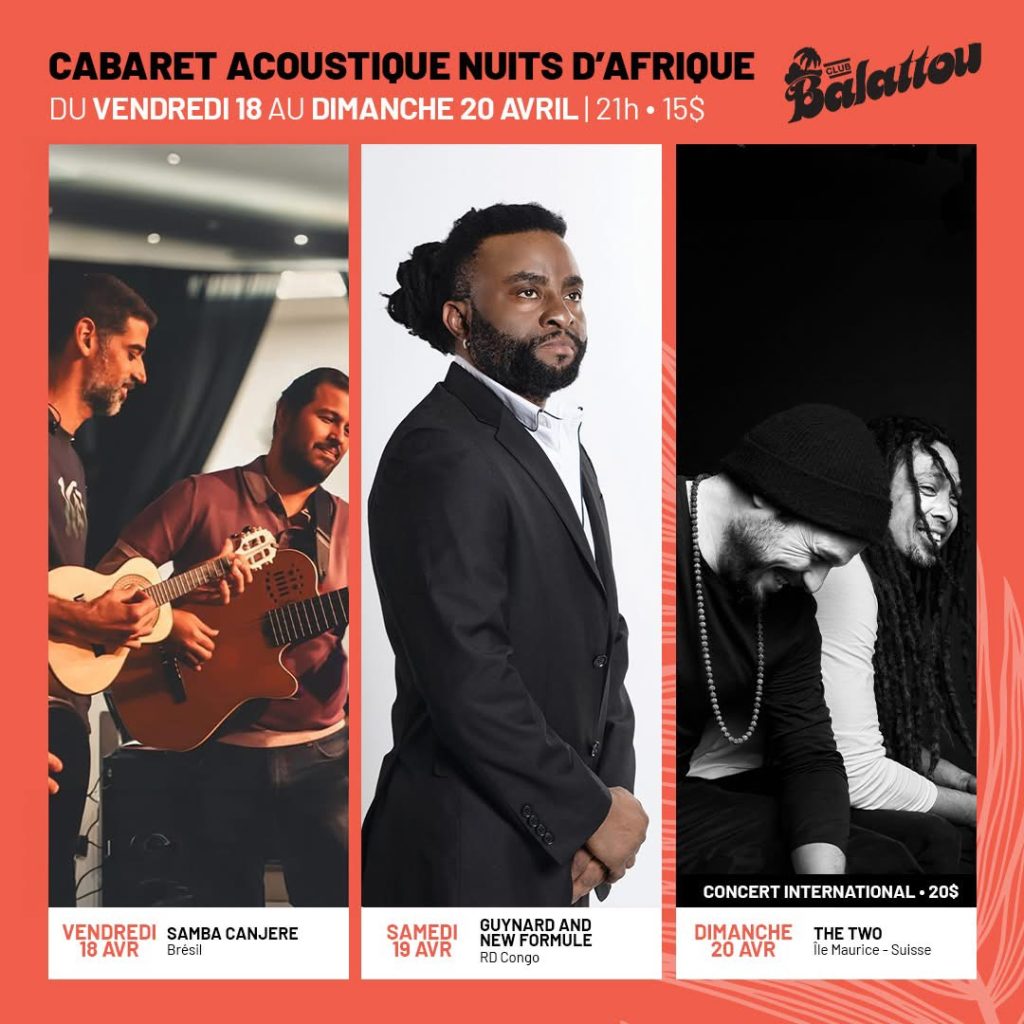 SAMBA CANJERE GUYNARD AND NEW FORMULE THE TWO