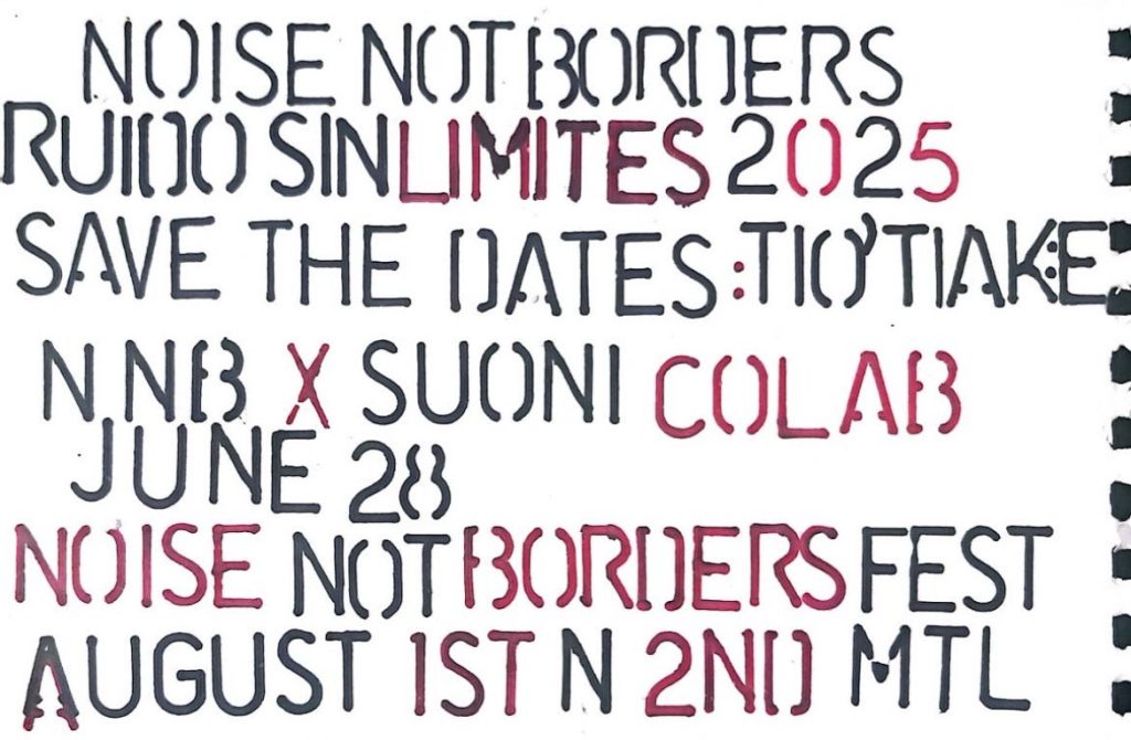 NOISE NOT BORDER