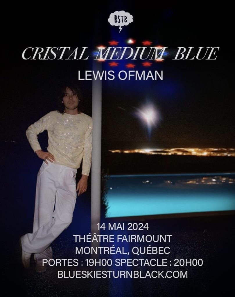 CRISTAL MEDIUM BLUE LEWIS OFMAN