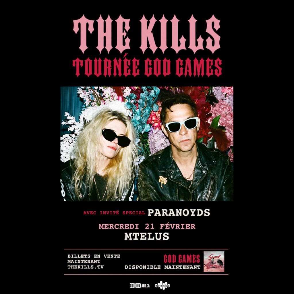 THE KILLS PARANOYDS