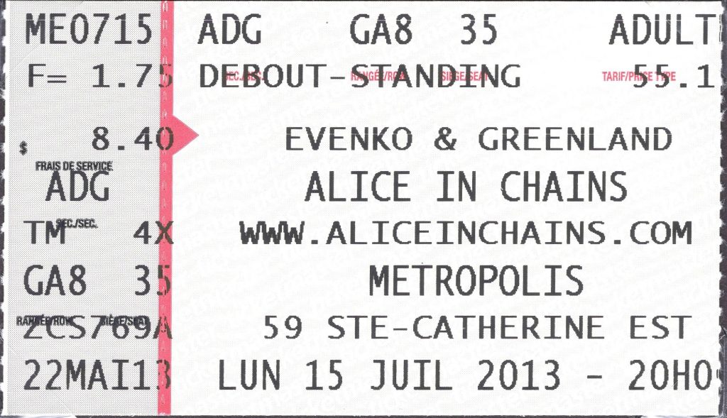 ALICE IN CHAINS