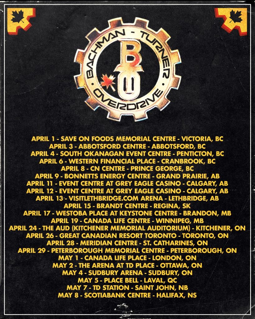 BACHMAN TURNER OVERDRIVE