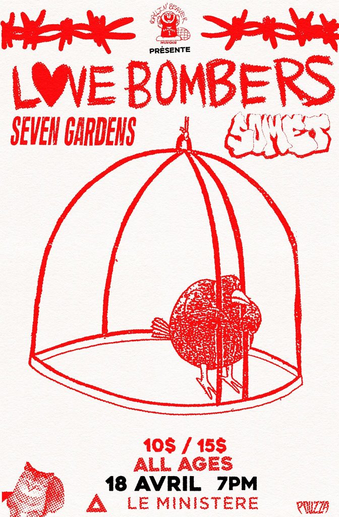 LOVE BOMBERS SEVEN GARDENS SOMET