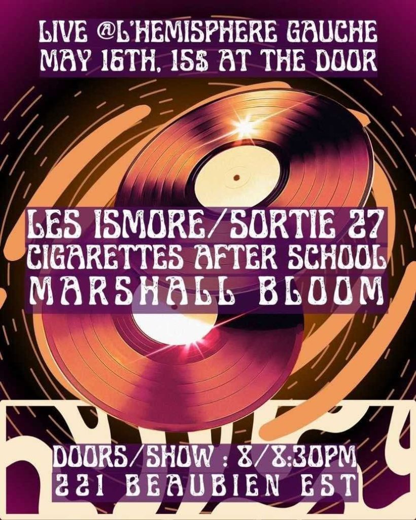 LES ISMORE SORTIE 27 CIGARETTES AFTER SCHOOL MARSHALL BLOOM