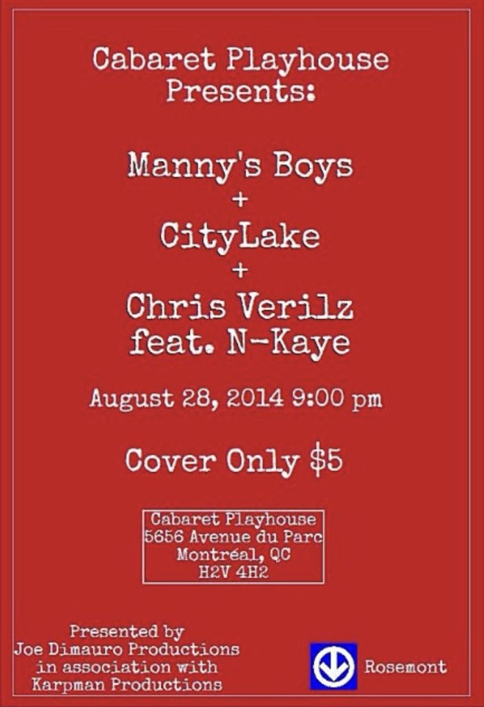 MANNY’S BOYS