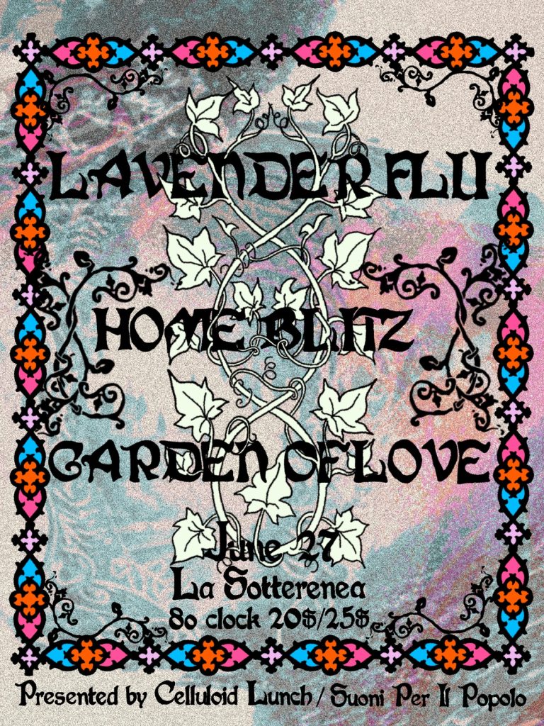 LAVENDER FLU HOME BLITZ GARDEN OF LOVE