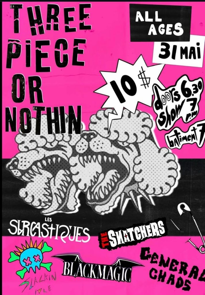 THREE PIECE OF NOTHIN