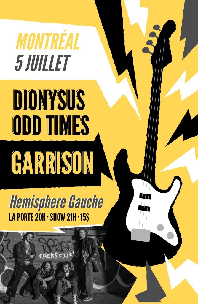DIONYSUS ODD TIMES GARRISON