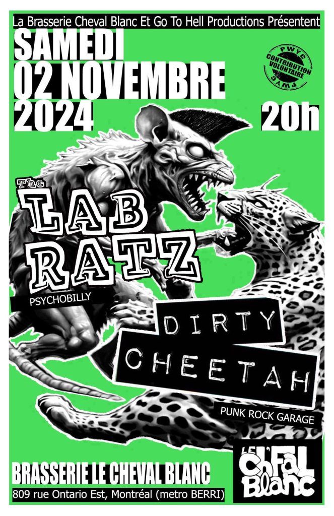 THE LAB RATZ DIRTY CHEETAH