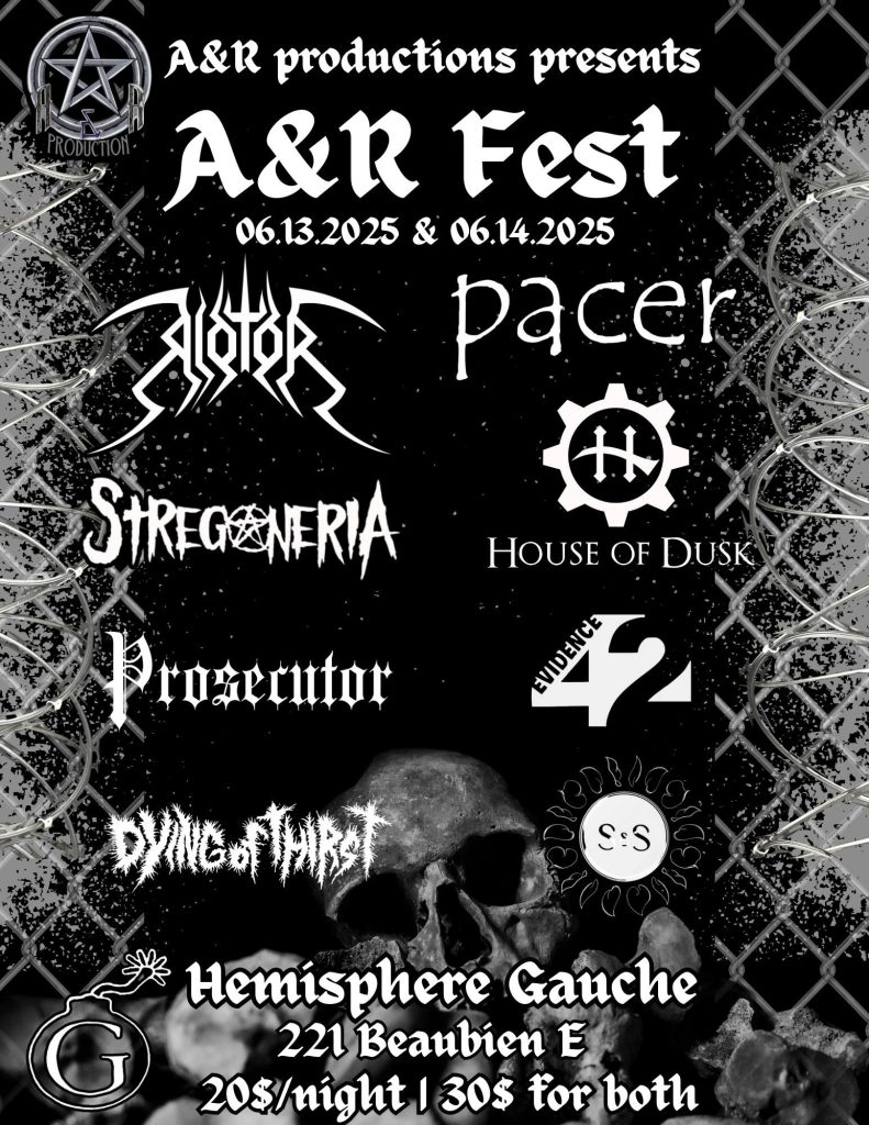 RIOTOR PACER STREGONERIA HOUSE OF DUSK PROSECUTOR EVIDENCE 42 DYING OF THIRST