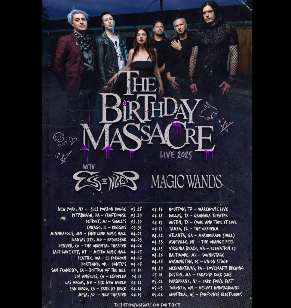 THE BIRTHDAY MASSACRE ESSENGER MAGIC WANDS