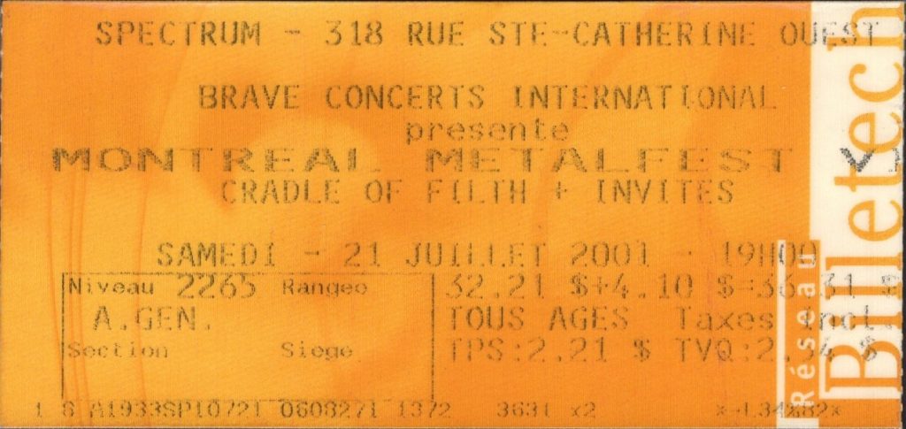 CRADLE OF FILTH