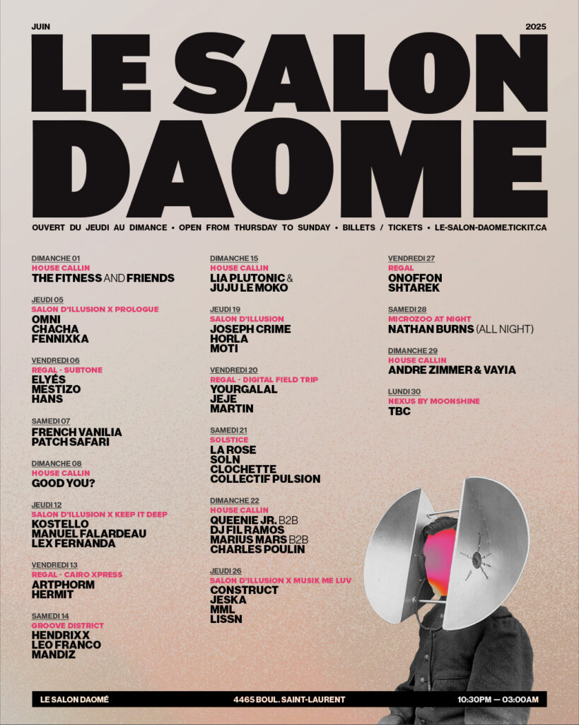 CALENDRIER JUIN 2025 SALON DAOMÉ