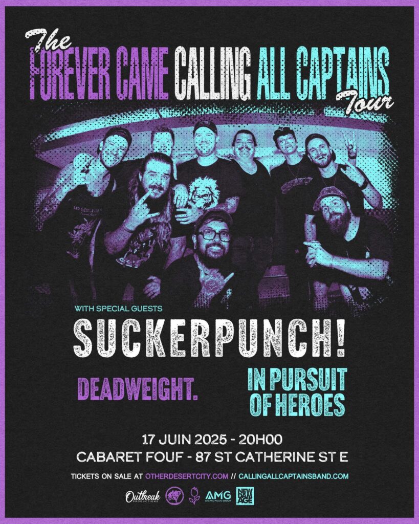 FOREVER CAME CALLING CALLING ALL CAPTAINS SUCKERPUNCH DEAD WEIGHT