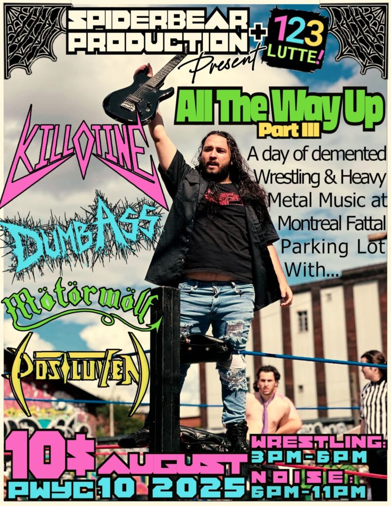 KILLOTINE DUMBASS MOTORWOLF POSTLUVE