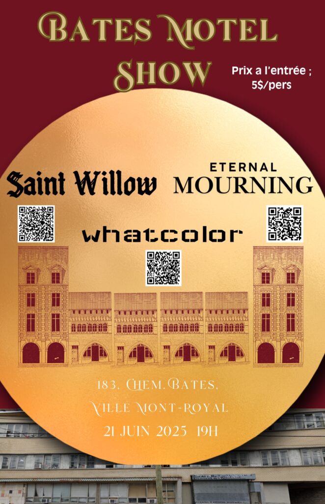 SAINT WILLOW ETERNAL MOURNING WHATCOLOR