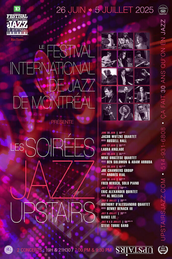 UPSTAIRS FESTIVAL DE JAZZ DE MONTRÉAL