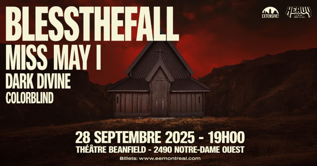 BLESS THE FALL MISS MAY I DARK DIVINE COLORBLIND