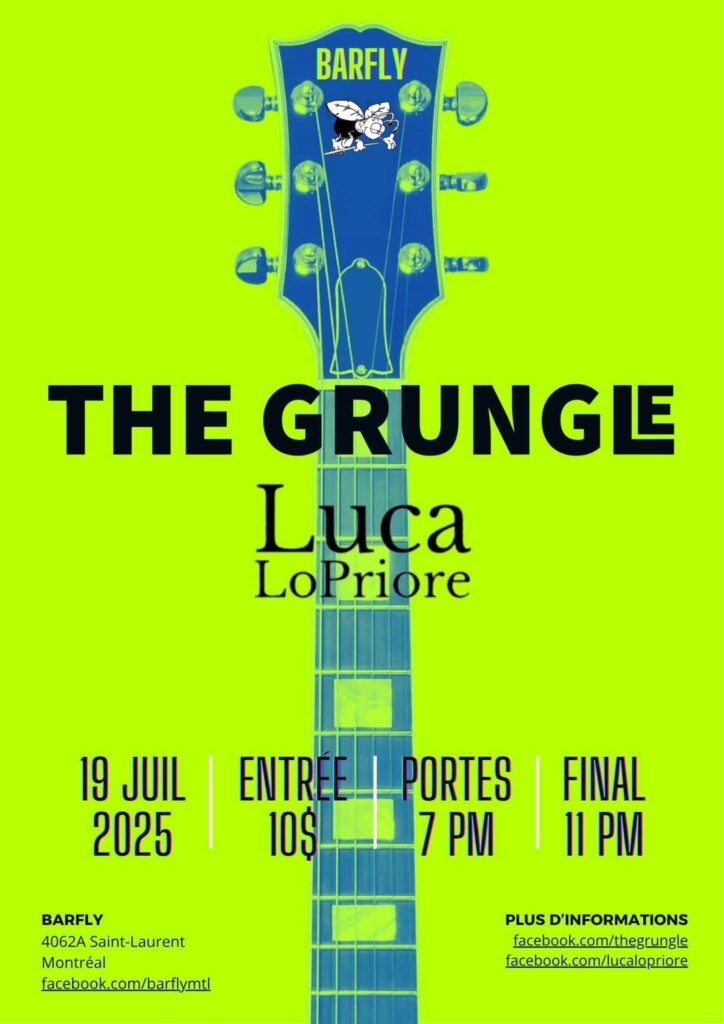 THE GRUNGLE LUCA LOPRIORE