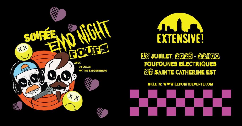 SOIRÉES ÉMO NIGHTS