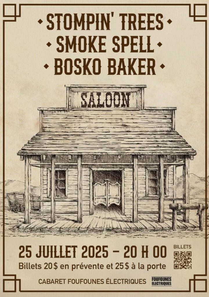 STOMPIN TREES SMOKE SPELL BOSKO BAKER