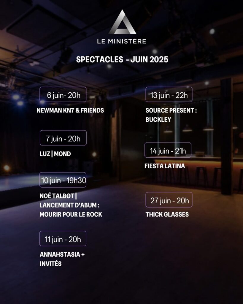 CALENDRIER JUIN LE MINISTÈRE