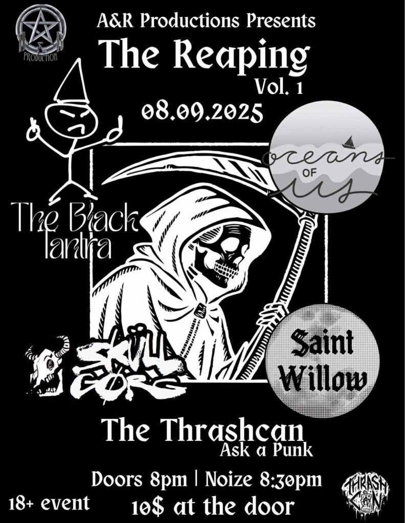 BLACK TANTRA OCEANS OF US SKULLGORG SAINT WILLOW