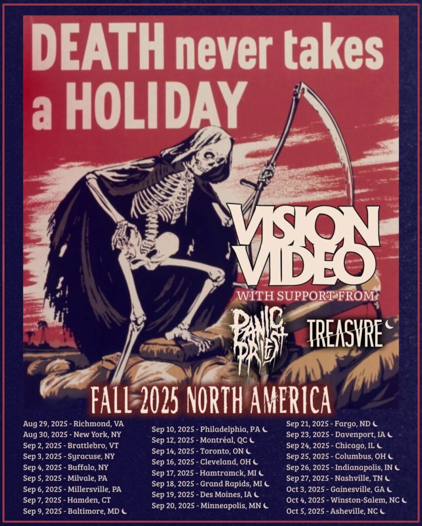 VISION VIDEO PANIC PRIEST TREASVRE