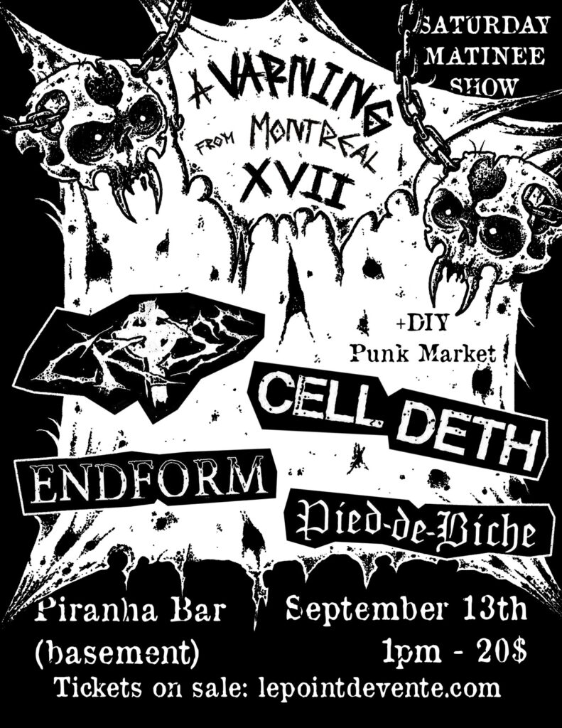 CROSS CELL DEATH ENDFORM PIED DE BICHE