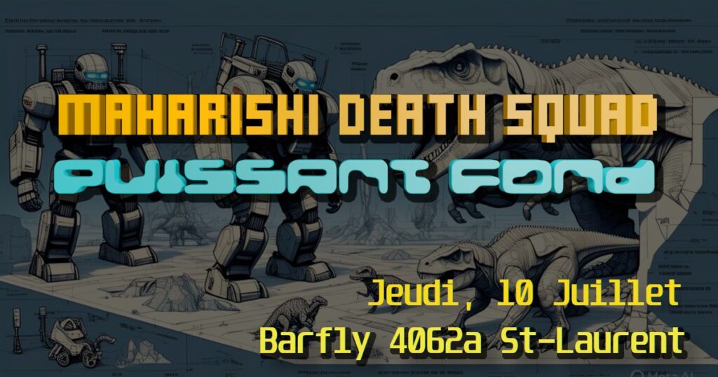 MAHARISHI DEATH SQUAD PUISSANT FOND