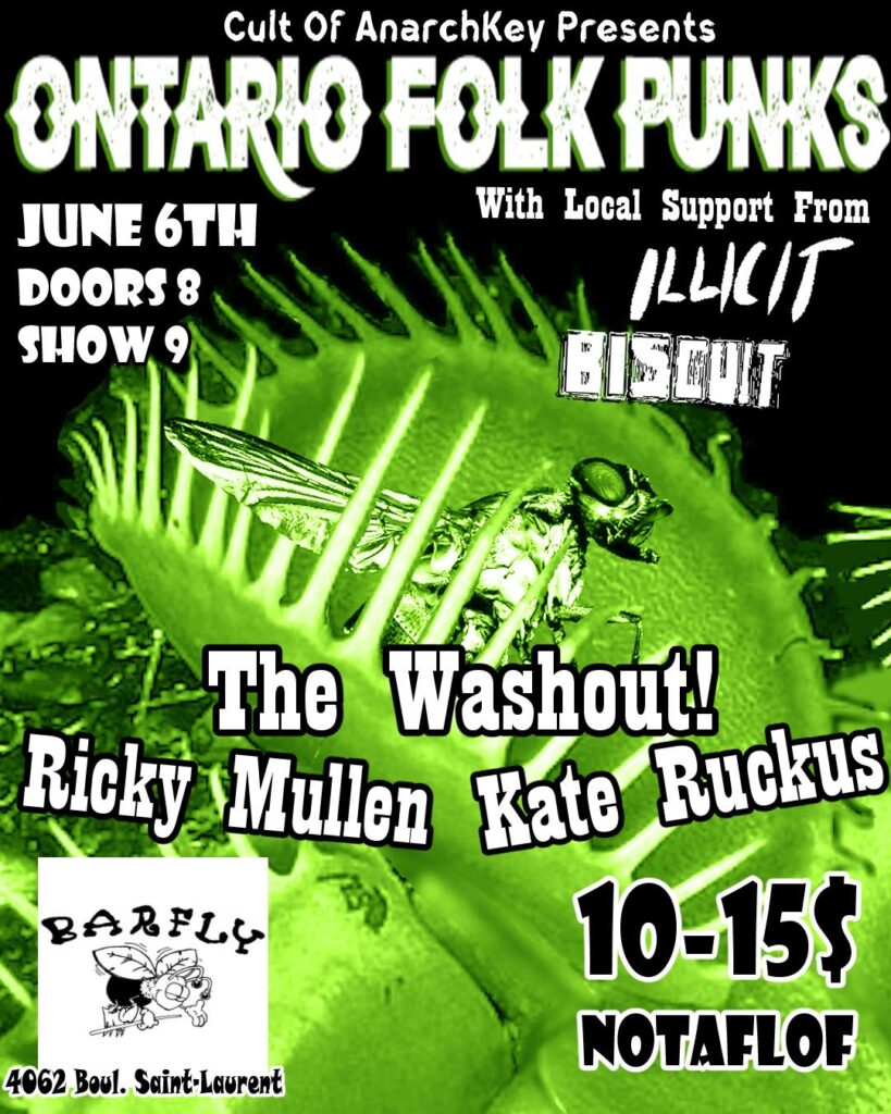THE WASHOUT RICKY MULLEN KATE RUCKUS